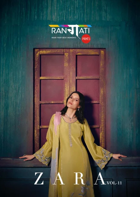 Zara Vol 11 By Rangati Russien Silk Designer Salwar Suits Wholesalers In Surat
